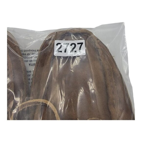 Eddie Bauer Shoes Mens Size 13 Edison Faux Fur Lined Moccasin Suede Slippers - Picture 11 of 11